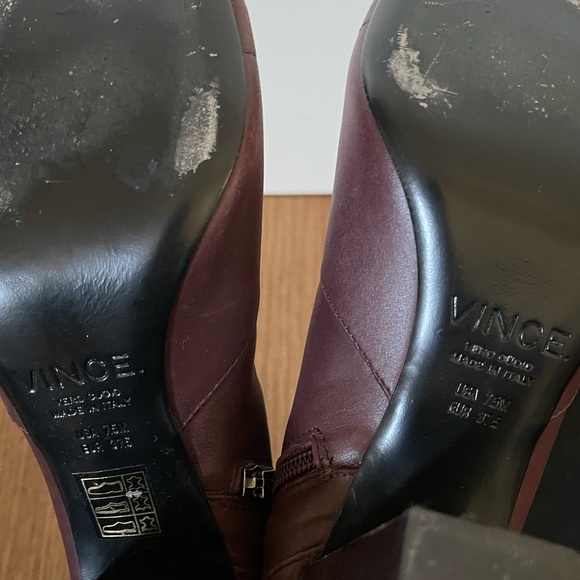 Vince peep toe ankle booties - Picture 5 of 5